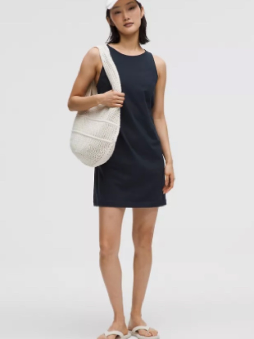 Lululemon Organic Cotton Cinched-Waist Dress